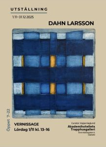 Dahn Larsson vernissage 1 nov 2025 Akademihotellet